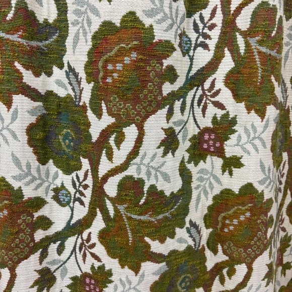 Vintage 70s Tapestry Skirt Women's Medium Floral Carpet Bagger Maxi Boho Nelly D - Picture 3 of 11